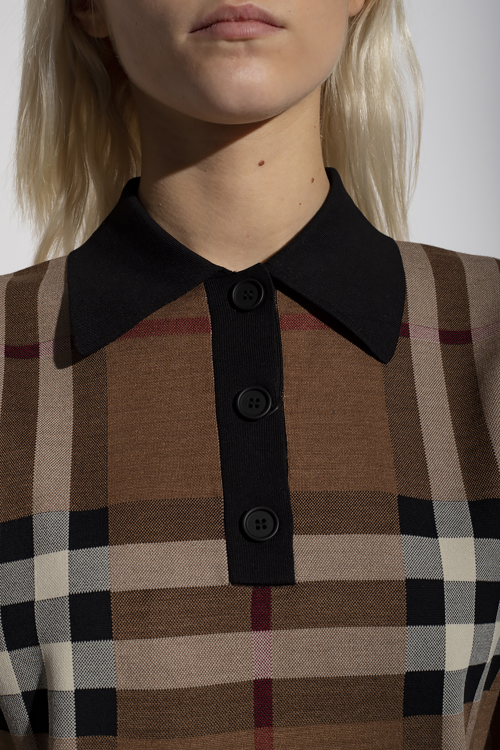 Burberry polo 2024 womens brown